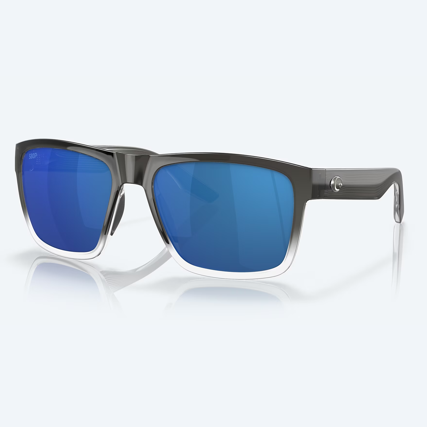 Lunettes de soleil carrées Costa Del Mar Paunch XL pour homme
