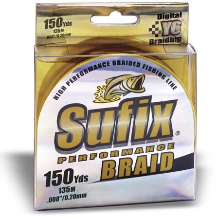 SUFIX 50lb PERFORMANCE BRAID 150yd-High Falls Outfitters