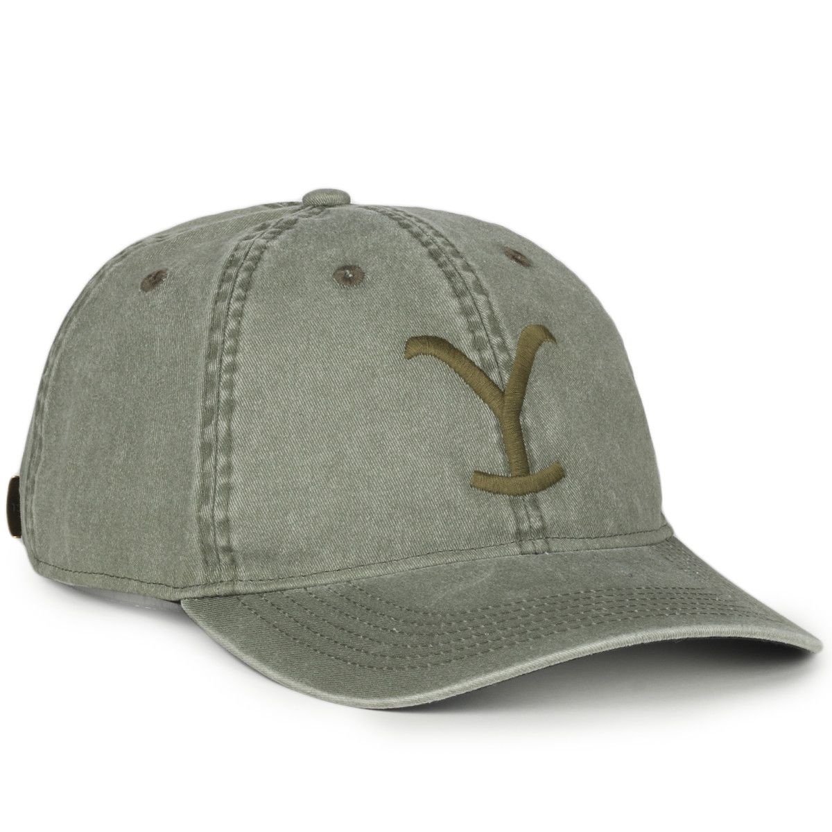 Casquette d'extérieur avec logo Yellowstone - Verte avec Y