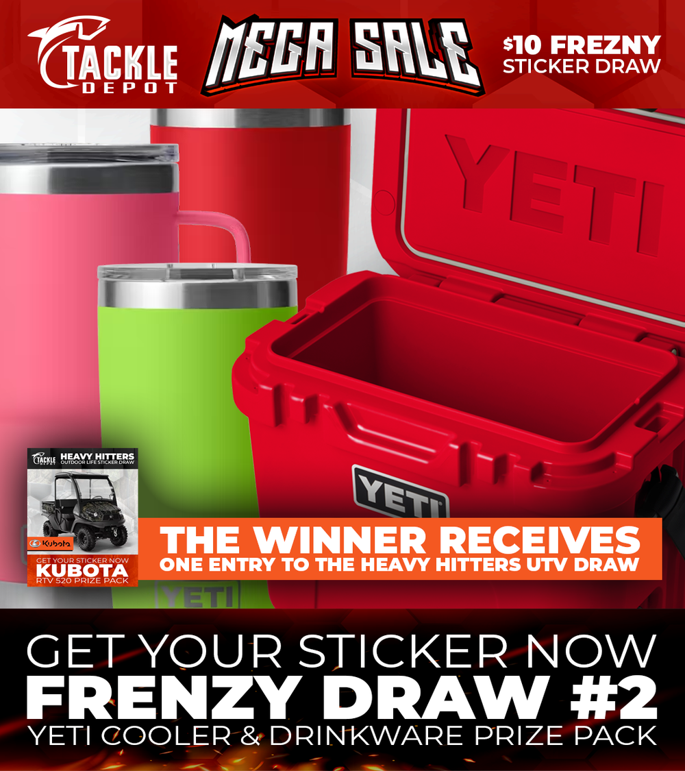 MEGA SALE FRENZY DRAW 2 - Tackle Depot
