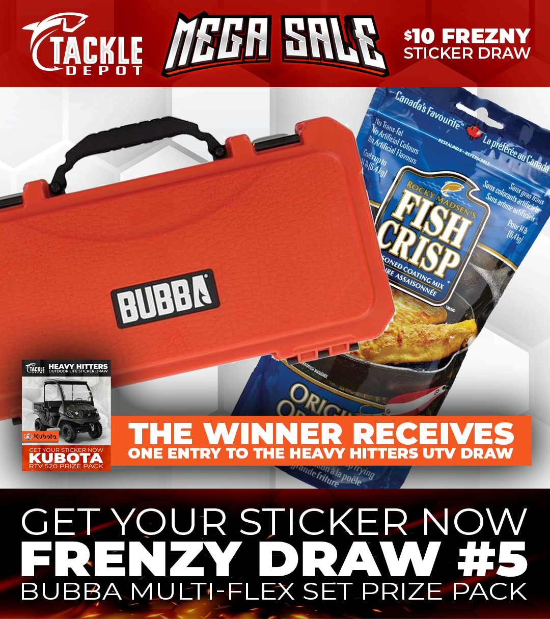 MEGA SALE FRENZY DRAW 5