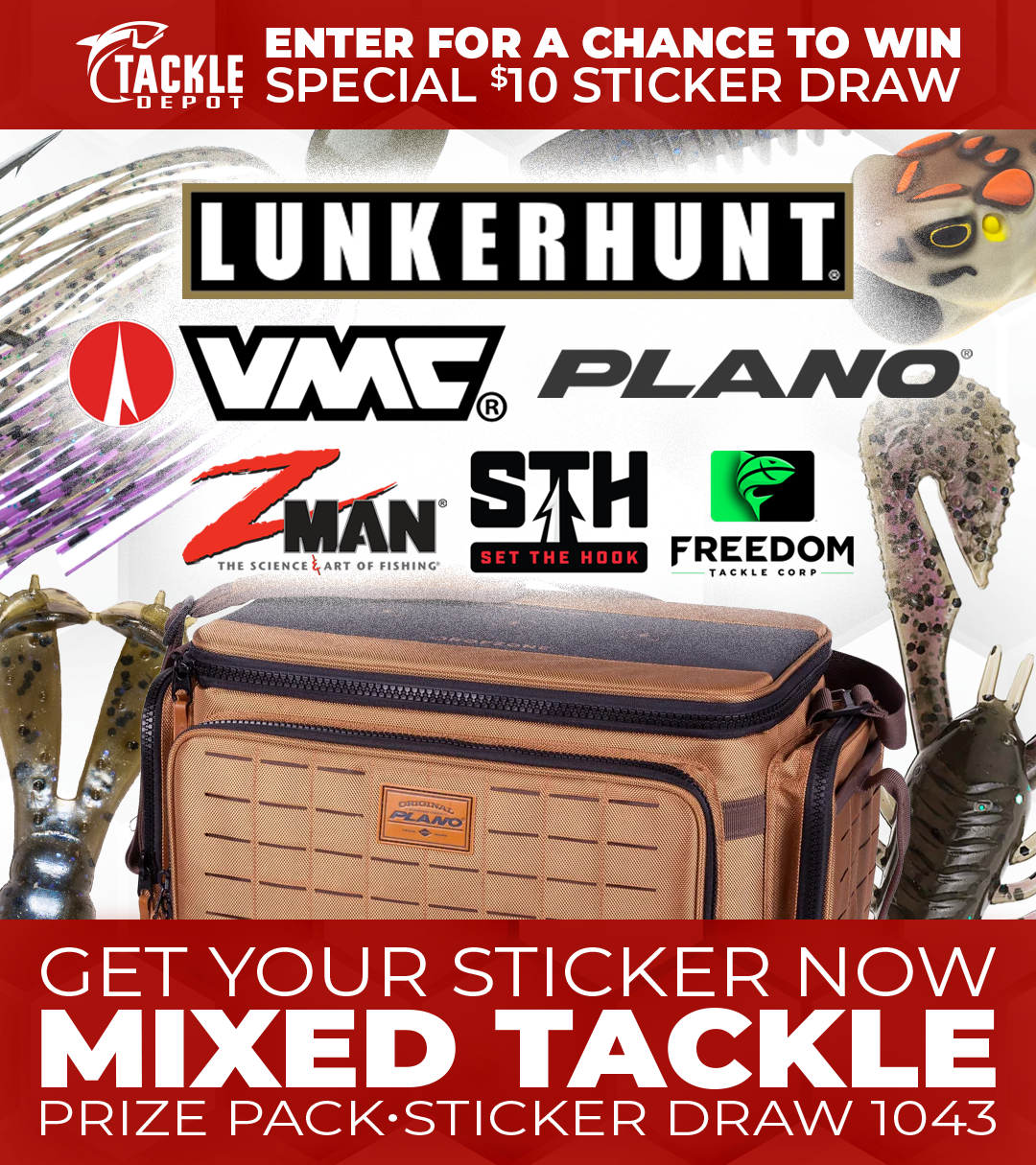 STICKER DRAW 1043 - Tackle Depot