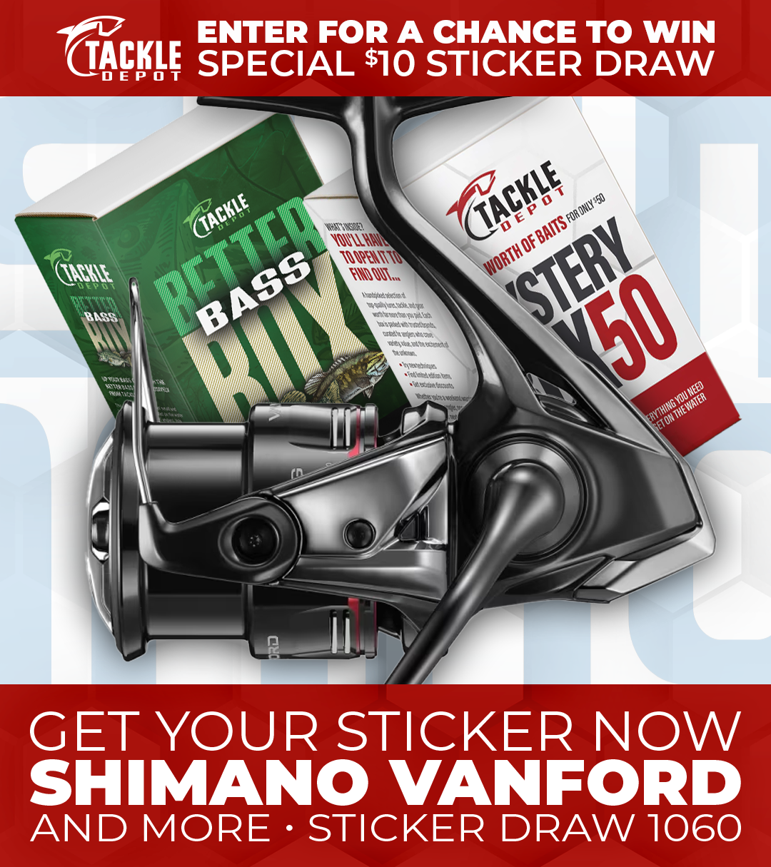 STICKER DRAW 1060 - Tackle Depot