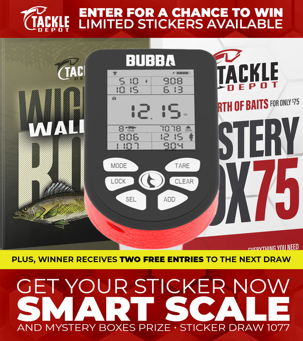 STICKER DRAW 1077 - Tackle Depot
