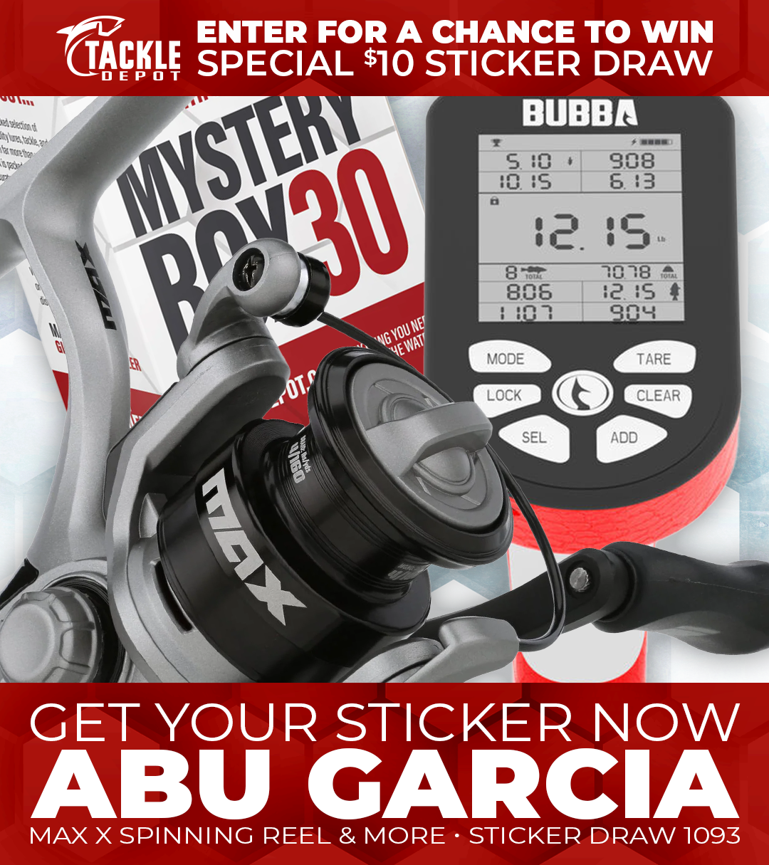 STICKER DRAW 1093 - Tackle Depot