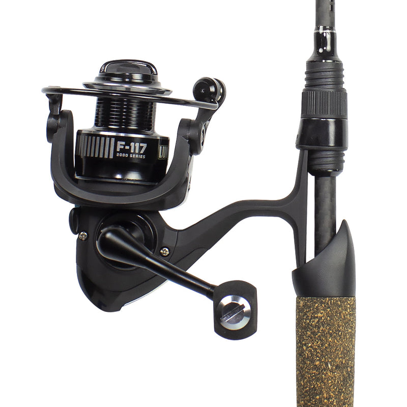 Lunkerhunt F-117 Spinning Rod Combo