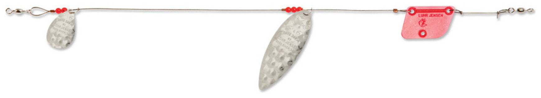 Luhr Jensen Dave Davis Lake Troll Hammered Nickel 14"