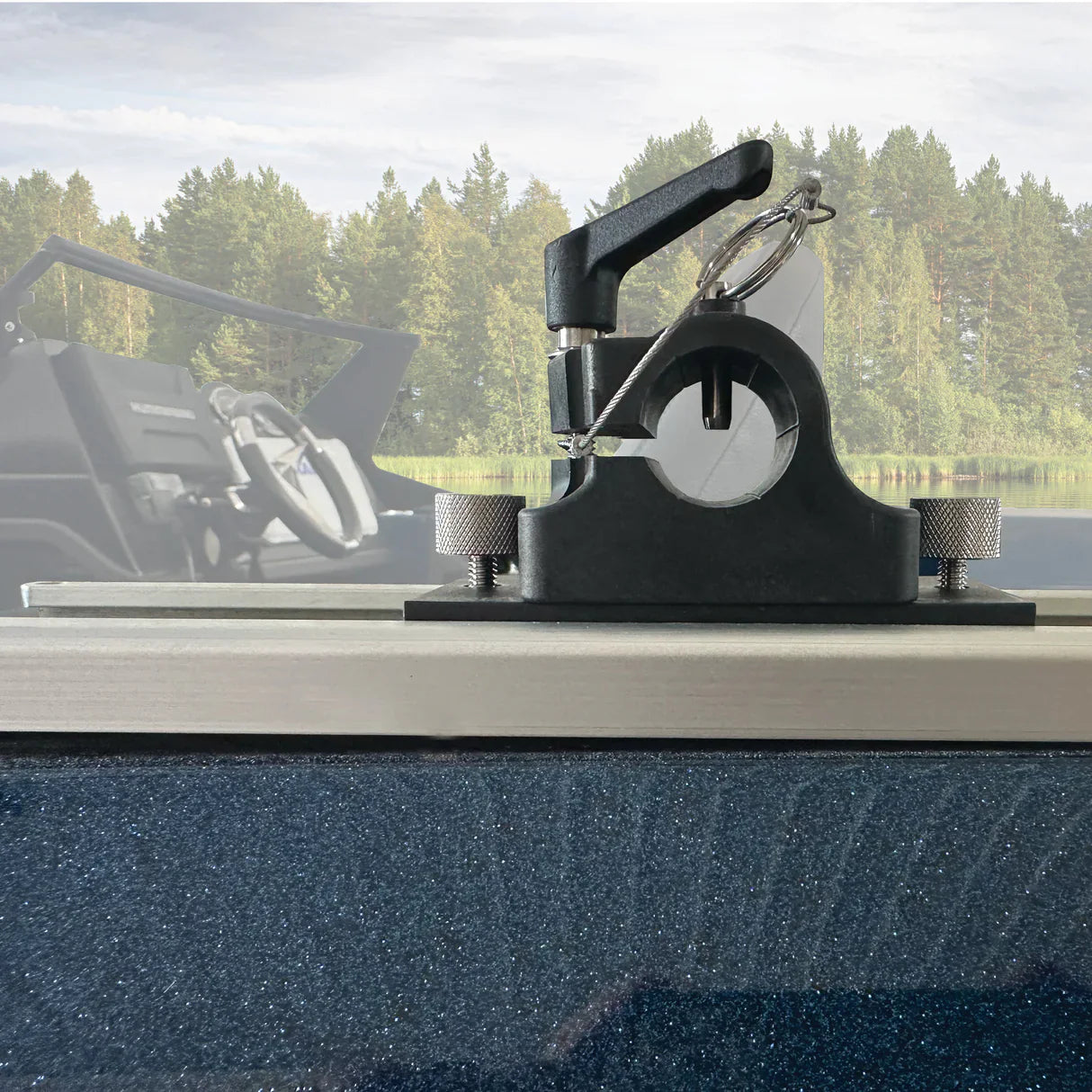 Base Brew City et insert de rail de 7,6 cm x 14 cm