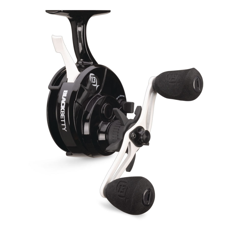 13 Fishing Freefall Ghost Aluminum Ice Reel