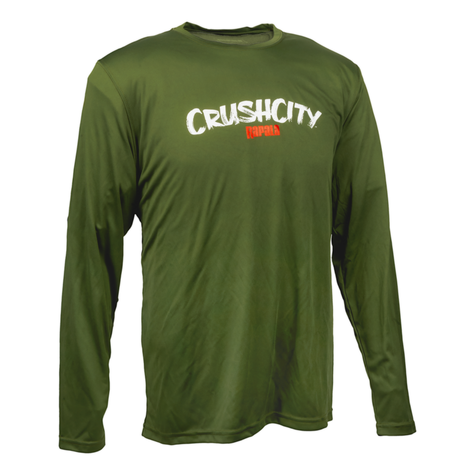 CrushCity Long Sleeve UV Shirt Green