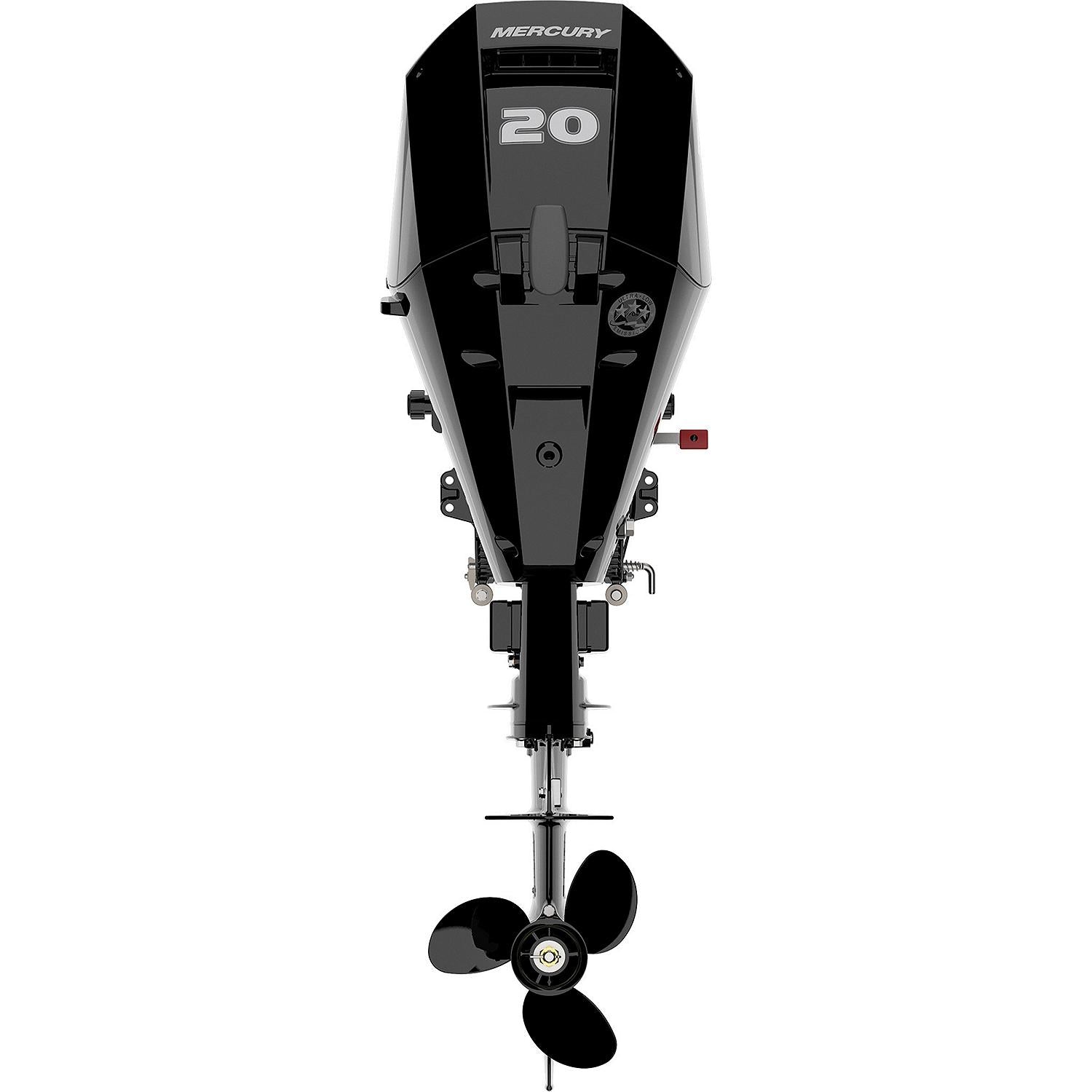 Mercury 20hp EFI FourStroke Outboard Motor - 20" Shaft, Power Tilt, Electric Start w/ Manual Backup
