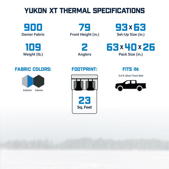 Clam Yukon XT Thermal 2 Angler