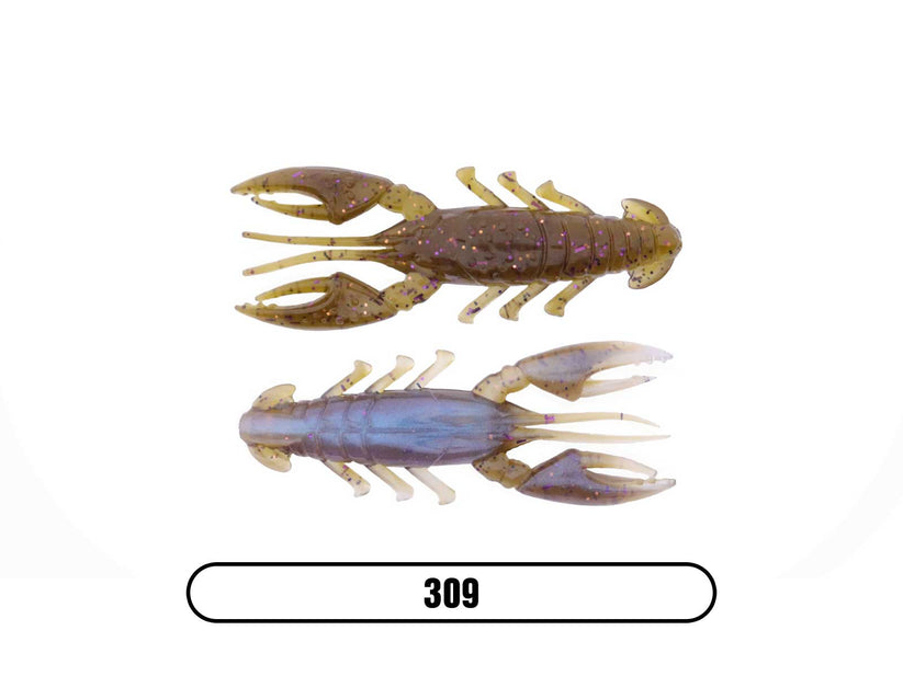 Craw furtif parfumé X Zone 2,5" (paquet de 6)