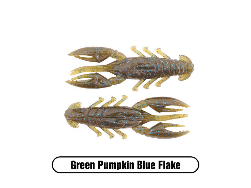 Craw furtif parfumé X Zone 2,5" (paquet de 6)