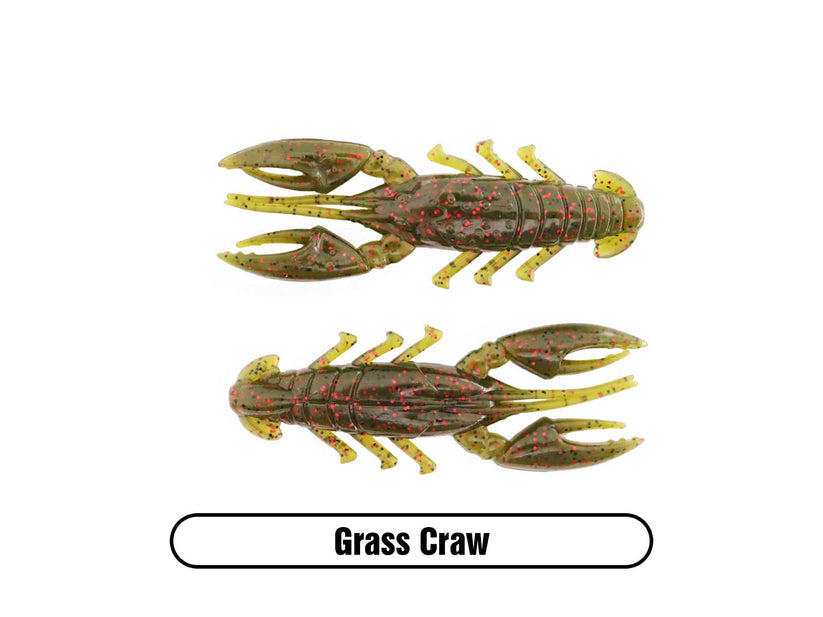 Craw furtif parfumé X Zone 2,5" (paquet de 6)
