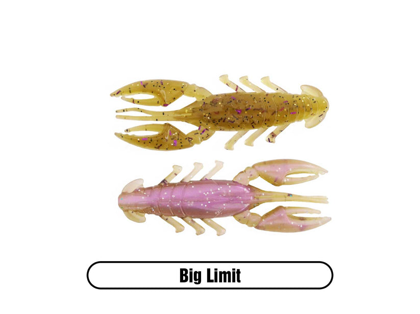 Craw furtif parfumé X Zone 2,5" (paquet de 6)