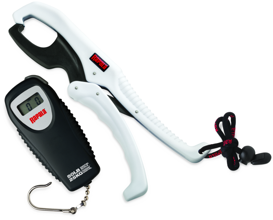 Pesée flottante Rapala avec pince à poisson 