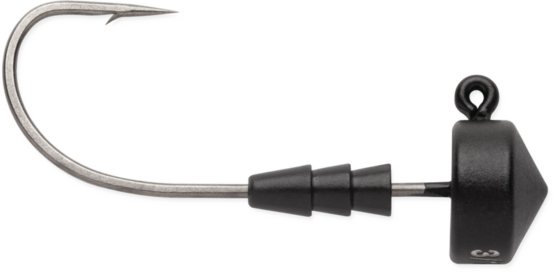 VMC RedLine Series  Tungsten Ned Head Jig 1/0 Matte Black