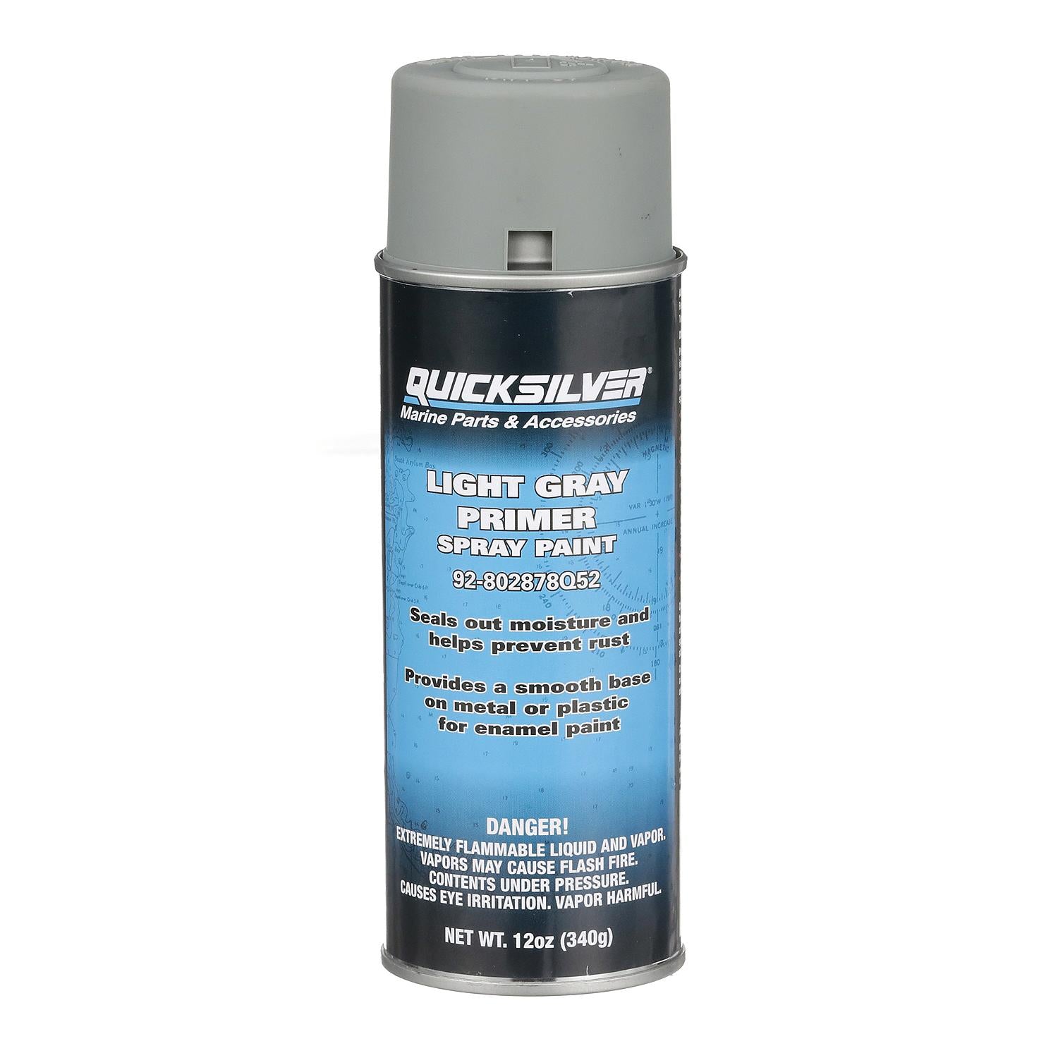 Mercury 8M0224328 Primer Paint, Light Gray Enamel Spray Paint