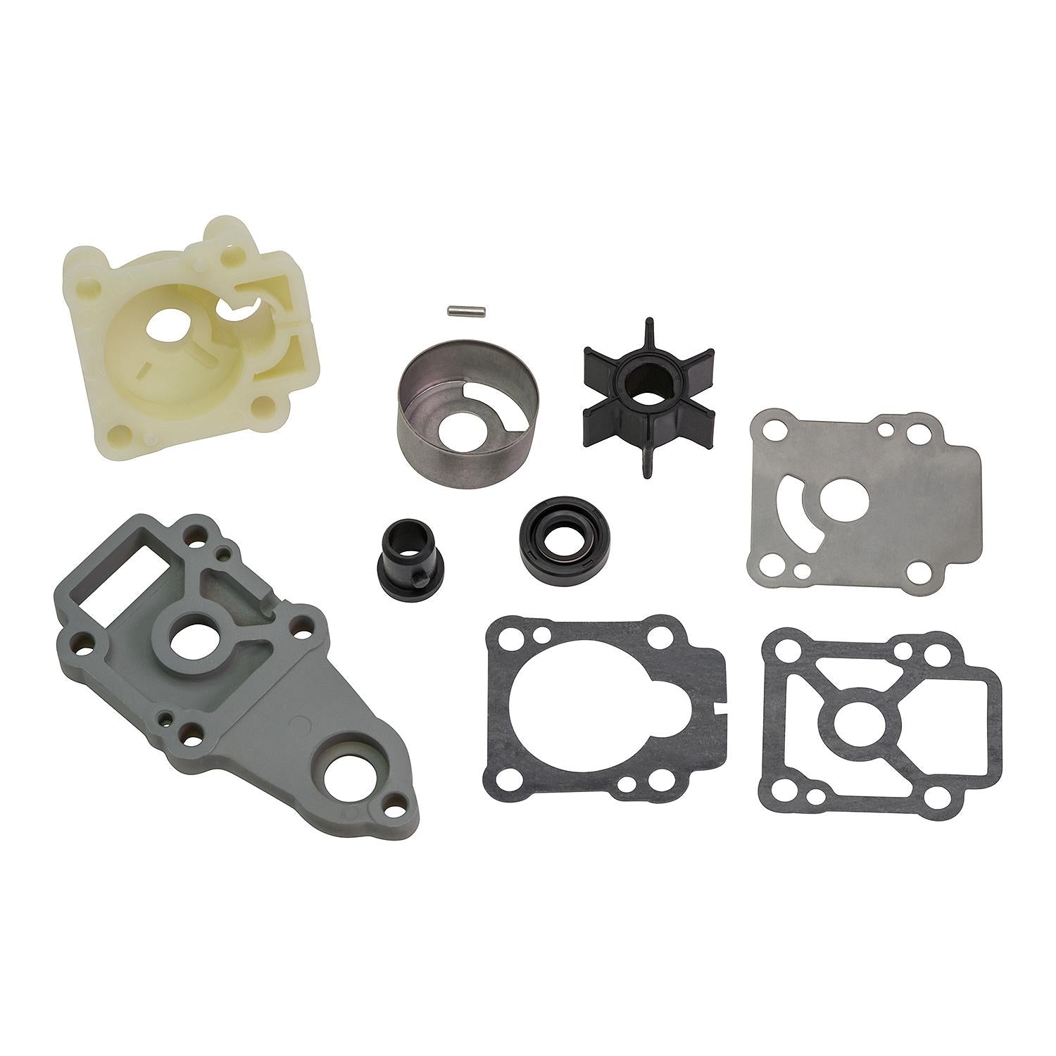 Quicksilver 803750A03 Replacement Water Pump Kit for Mercury and Mariner 8-9.9hp 4-Stroke Outboards