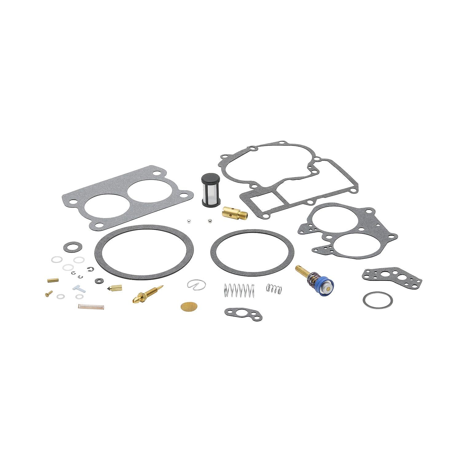 Quicksilver 804845 Carburetor Repair Kit for Select 1983-1986 MerCruiser Engines with MerCarb 2 Barrel Carburetor