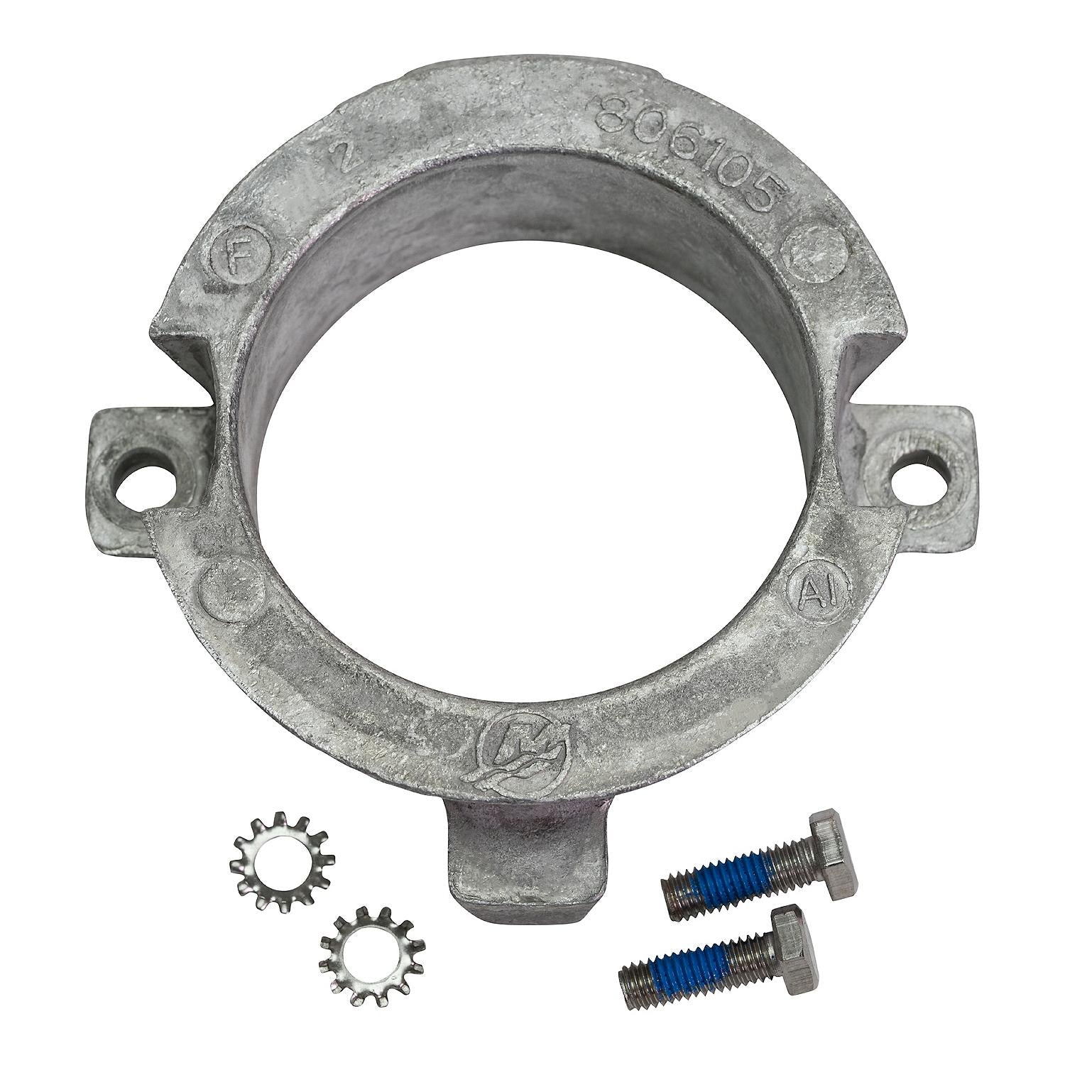Quicksilver 806105Q1 Aluminum Bearing Carrier Anode for MerCruiser Alpha One Gen II and Vazer Drives