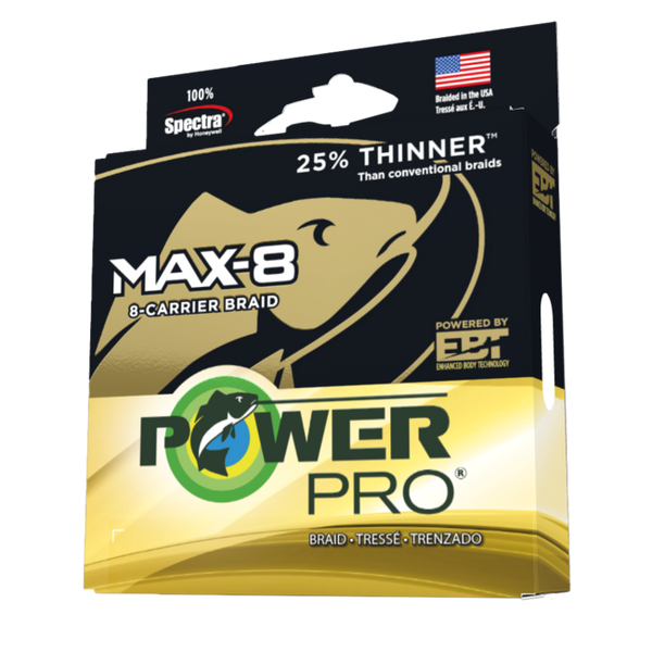 PowerPro MAX-8 Braided Fishing Line