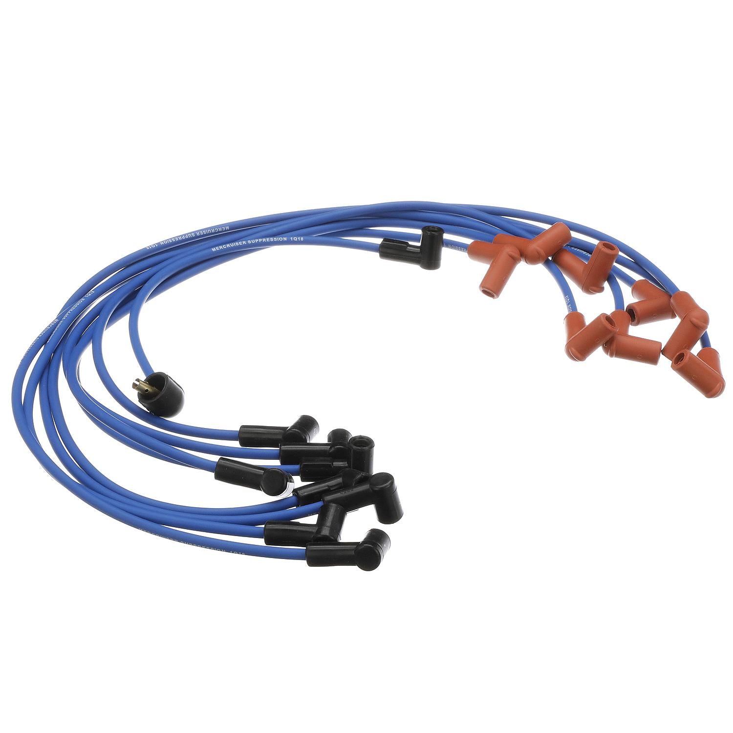 Quicksilver 847701Q24 Blue Wire Spark Plug Wire Kit
