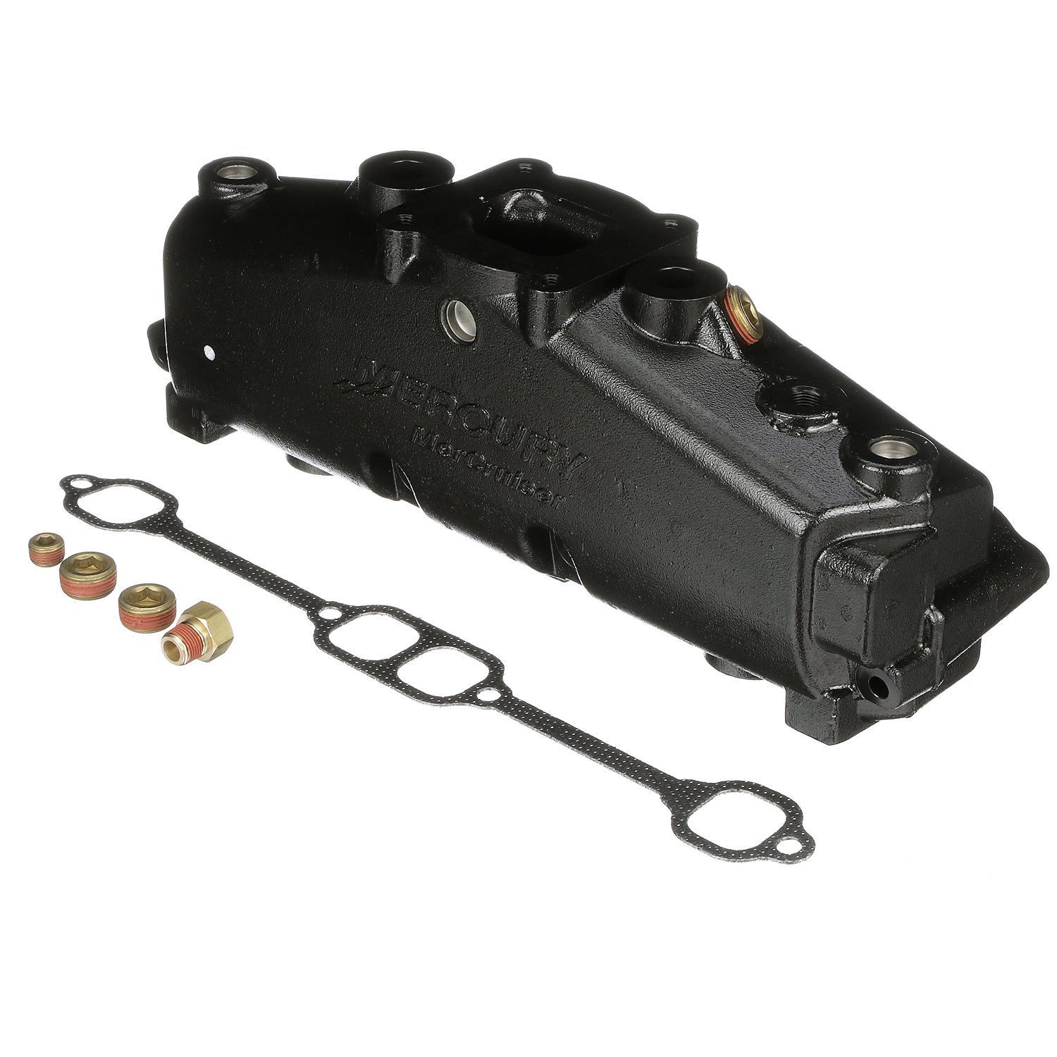 Quicksilver 8M0185794 Exhaust Manifold for Select V8 MerCruiser Sternd ...