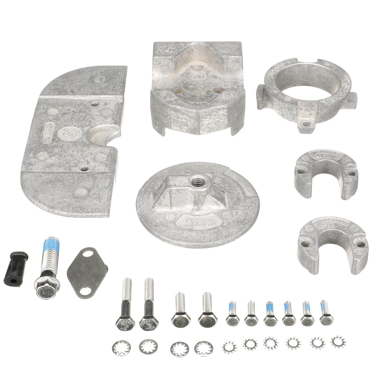 Mercury 888755K01 Magnesium Anode Kit for MerCruiser Alpha One Gen II Sterndrives
