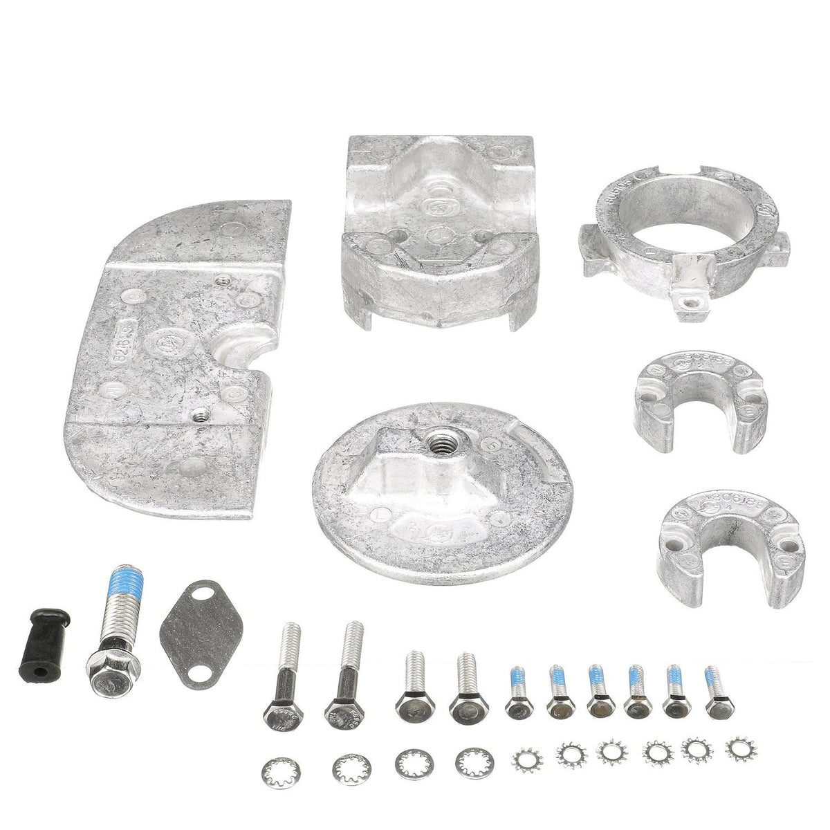 Mercury 888756K01 Aluminum Anode Kit for Alpha One Gen II Sterndrives ...