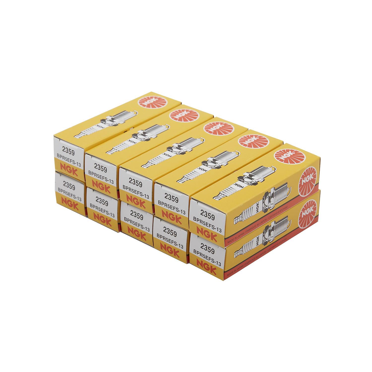 Quicksilver 8M0095454 NGK BPR5EFS-13 Spark Plug for Select MerCruiser 4.5L & 6.2L Engines