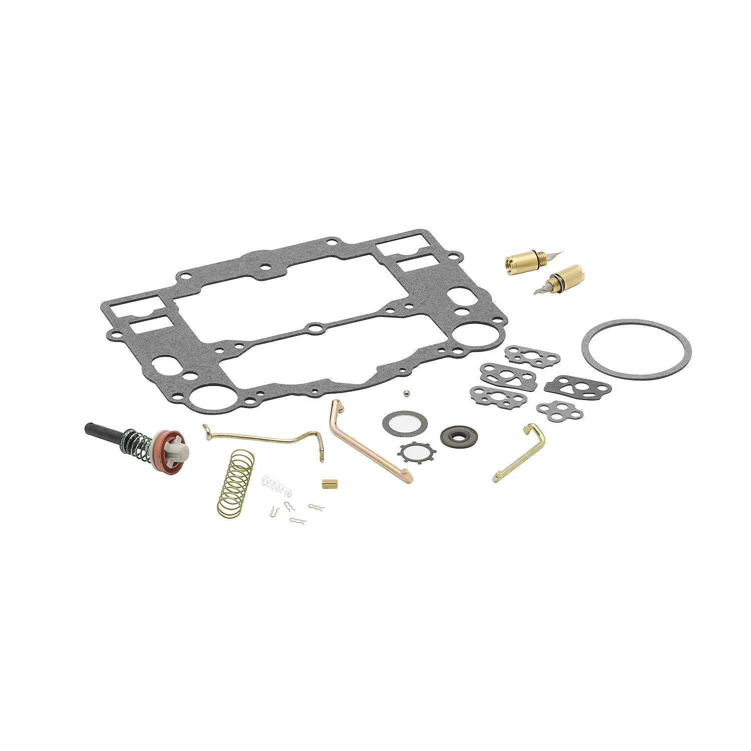 Quicksilver 8M0120196 Weber 4 Barrel Carburetor Repair Kit for 1992-1996 MerCruiser 4.3LX Engines