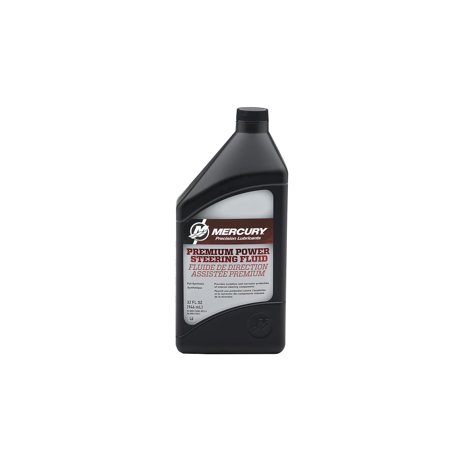 Mercury 8M0173227 Premium Power Steering Fluid, 1 Quart