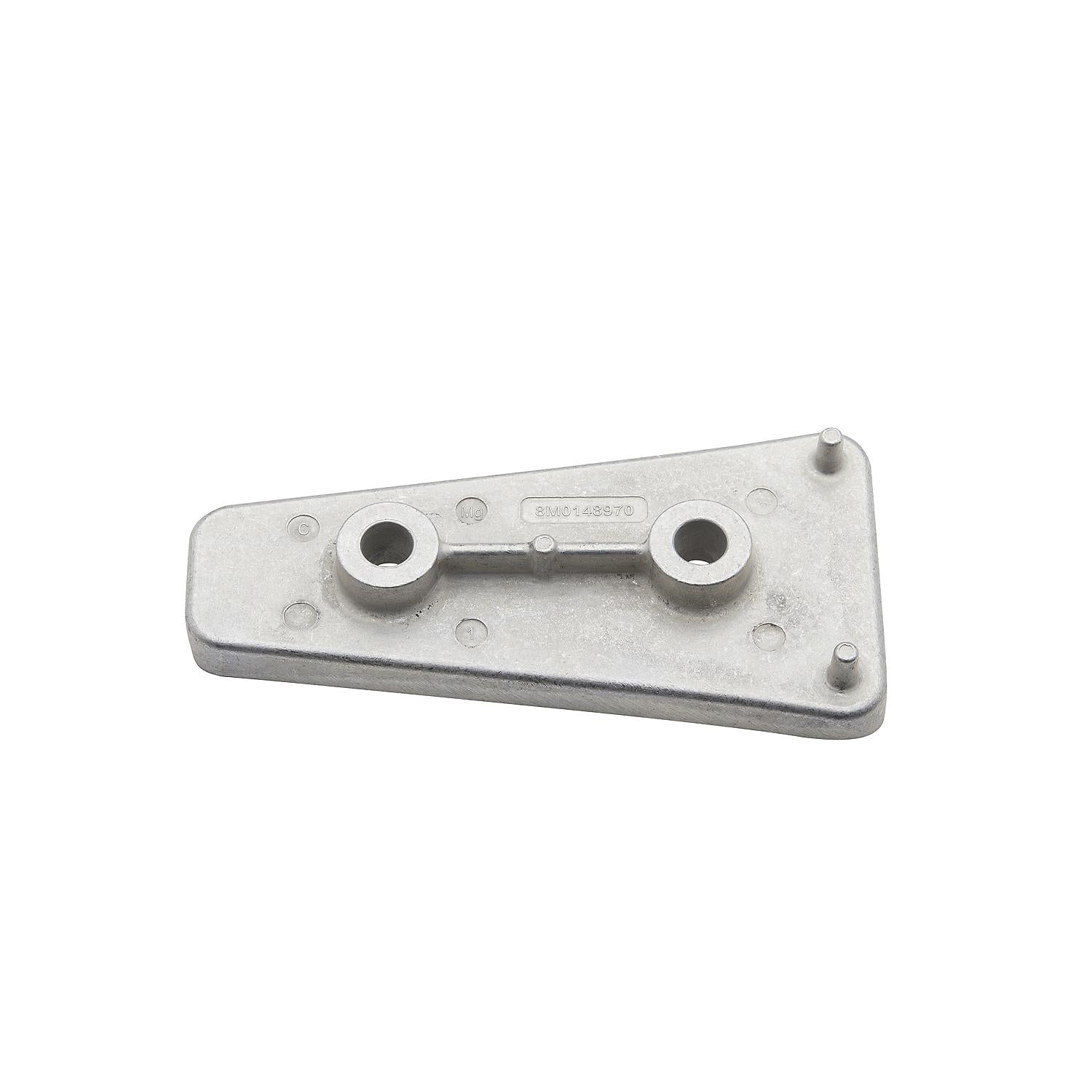 Mercury 8M0179229 Magnesium Gearcase Anode for Mercury 7.6L V12 600hp Verado and 500hp SeaPro Outboards