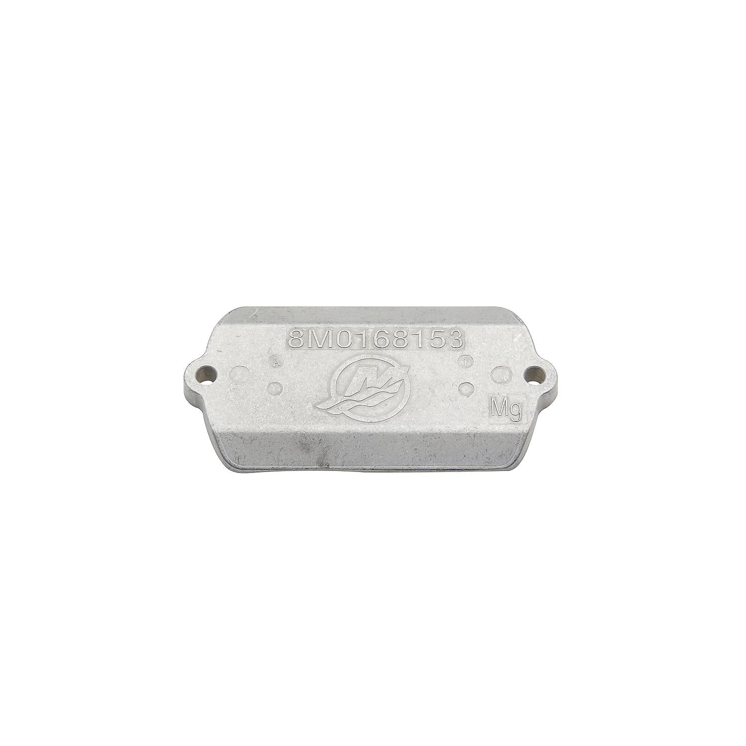 Mercury 8M0179781 Magnesium Transom Bracket Anode for Mercury 7.6L V12 600hp Verado and 500hp SeaPro Outboards