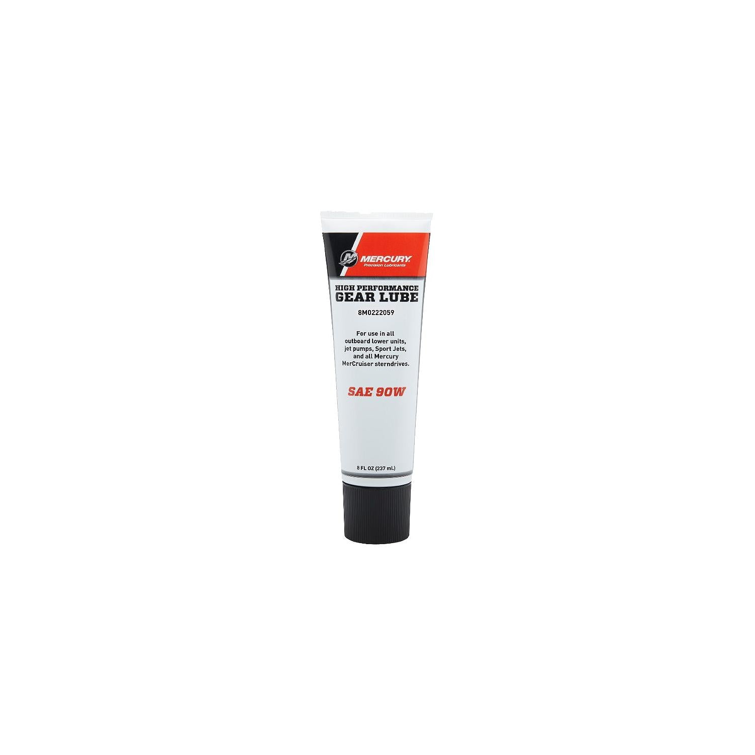 Mercury SAE 90 High Performance Gear Lube for Outboards and Sterndrives, 8 oz