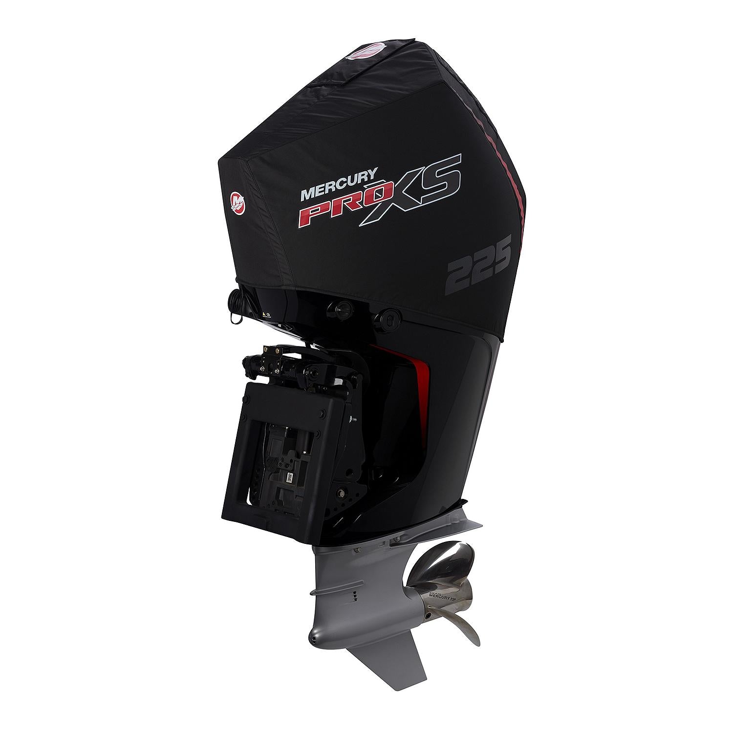Mercury Vented Splash Cover for 4.6L V8 225hp Pro XS Outboard Engines, Black