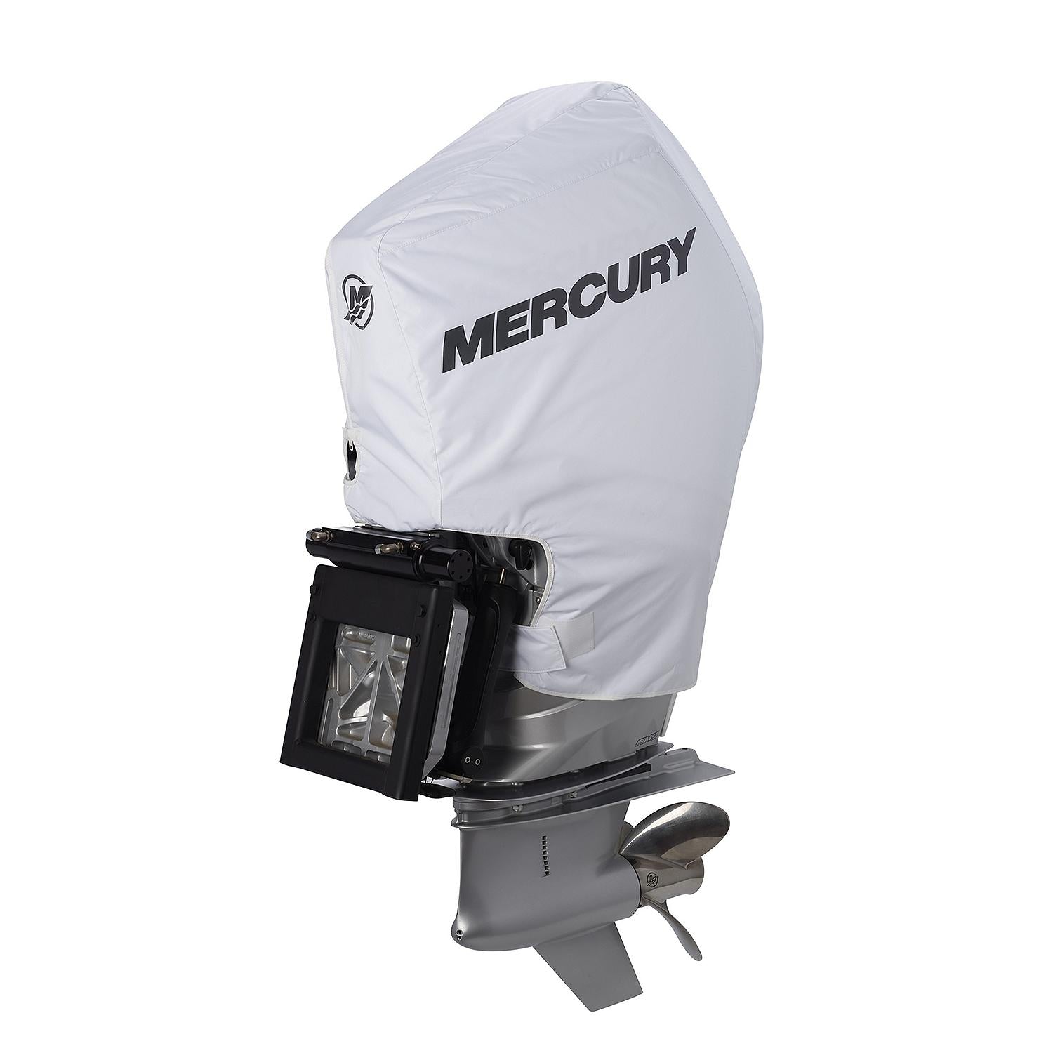 Mercury Tow N Stow Outboard Cover for 200-300hp FourStroke Engines, White