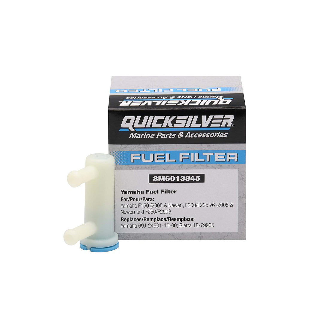 Quicksilver 8M6013845 Fuel Filter for Select F150, F200, F225, F250 an ...