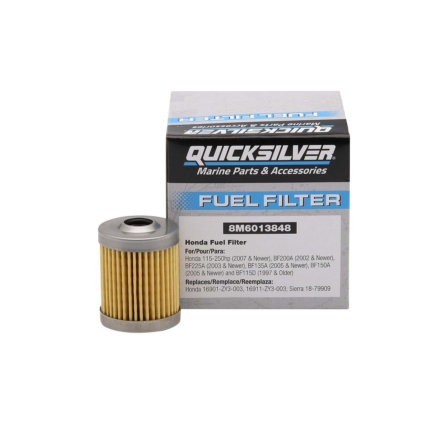 Quicksilver 8M6013848 Fuel Filter for Select 115-250hp Honda Outboards