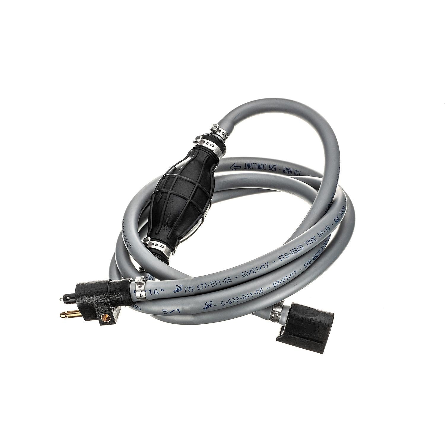 Quicksilver 8M0061885 Fuel Line Assembly, 8 Ft. Long with Primer Bulb