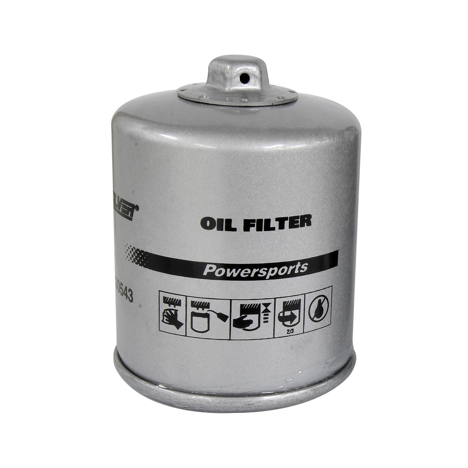 Quicksilver 8M0130543 Oil Filter for Harley-Davidson Motorcycles