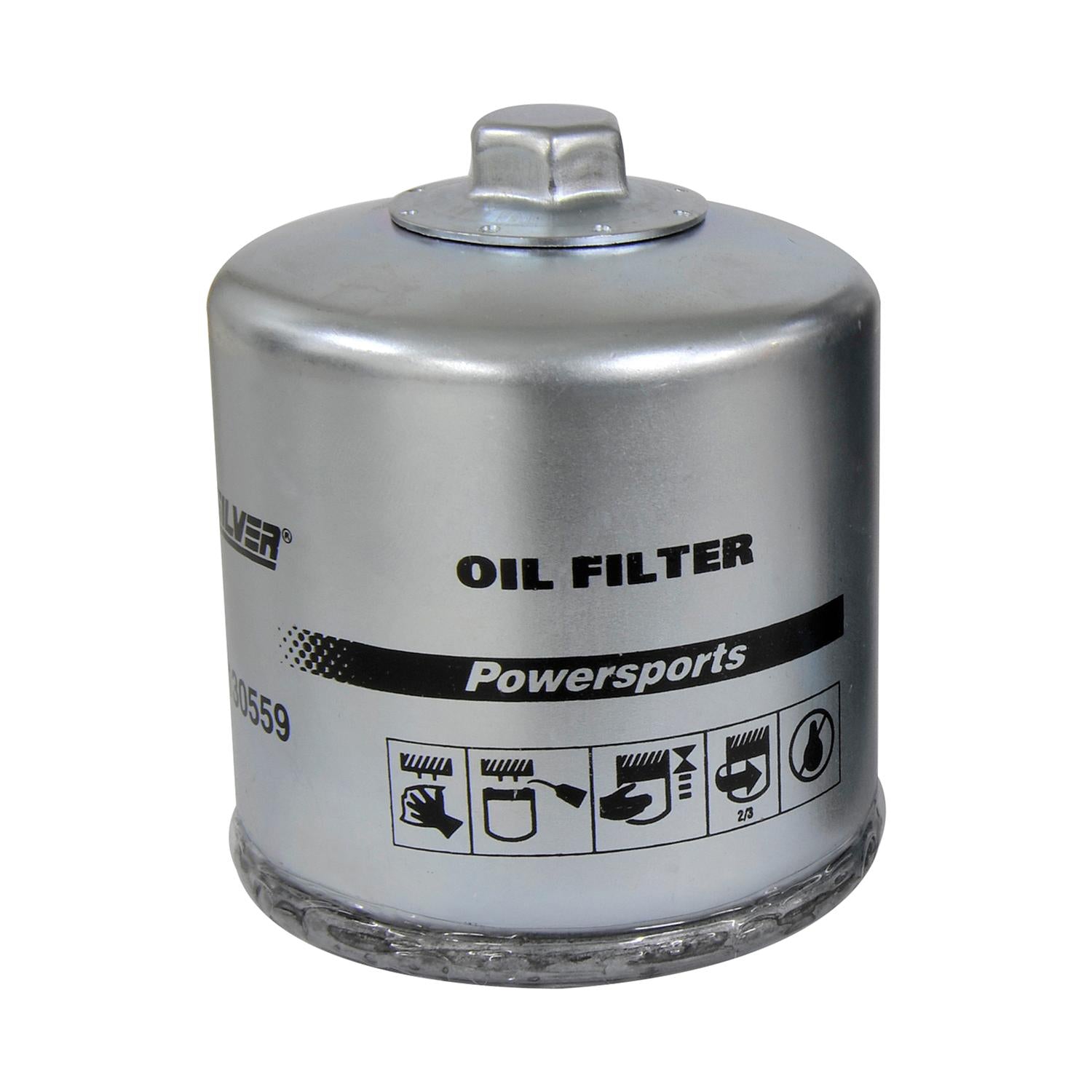 Quicksilver 8M0130559 Oil Filter for BMW Motorcycles