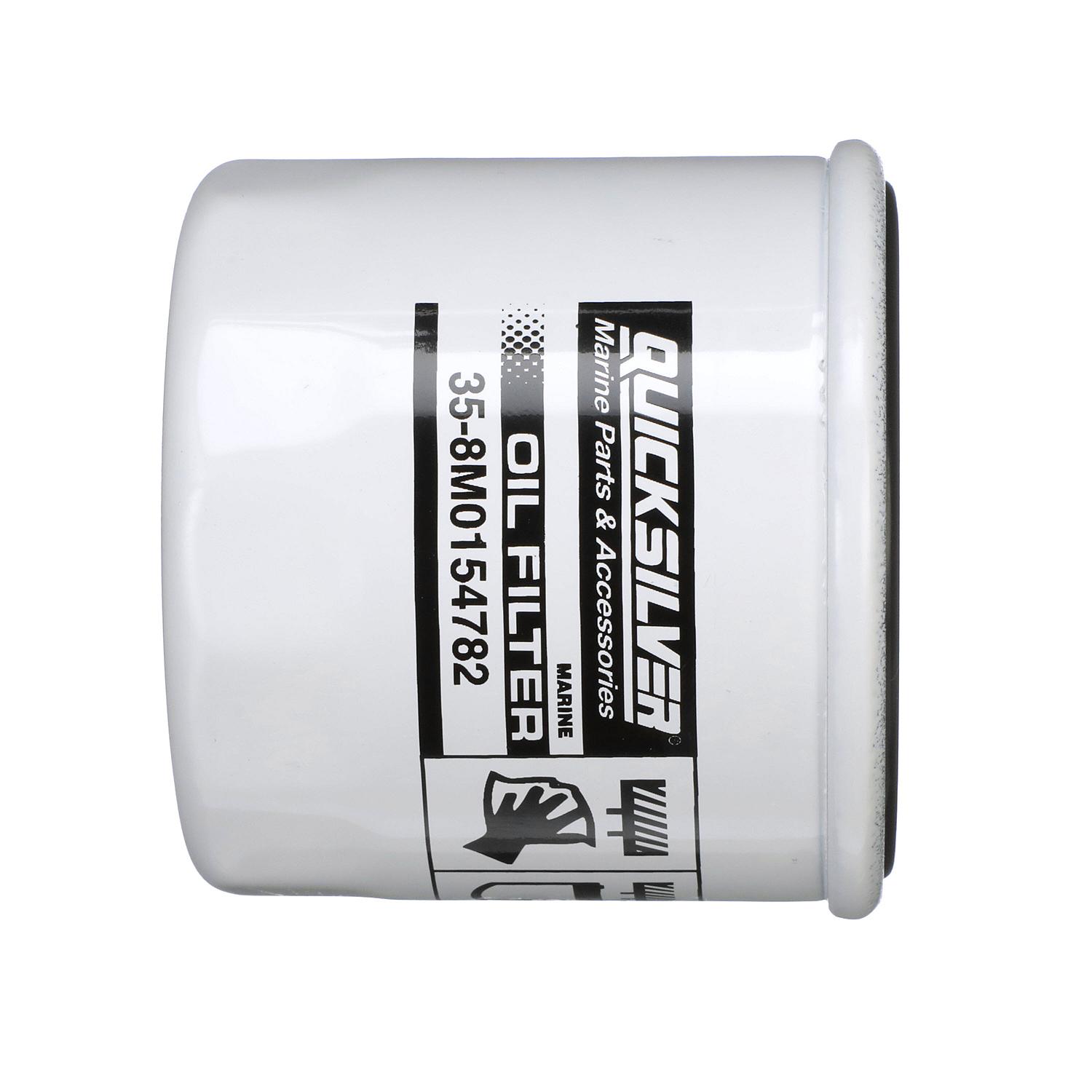 Quicksilver 8M0154782 20 Micron Oil Filter for Various Marine Engines