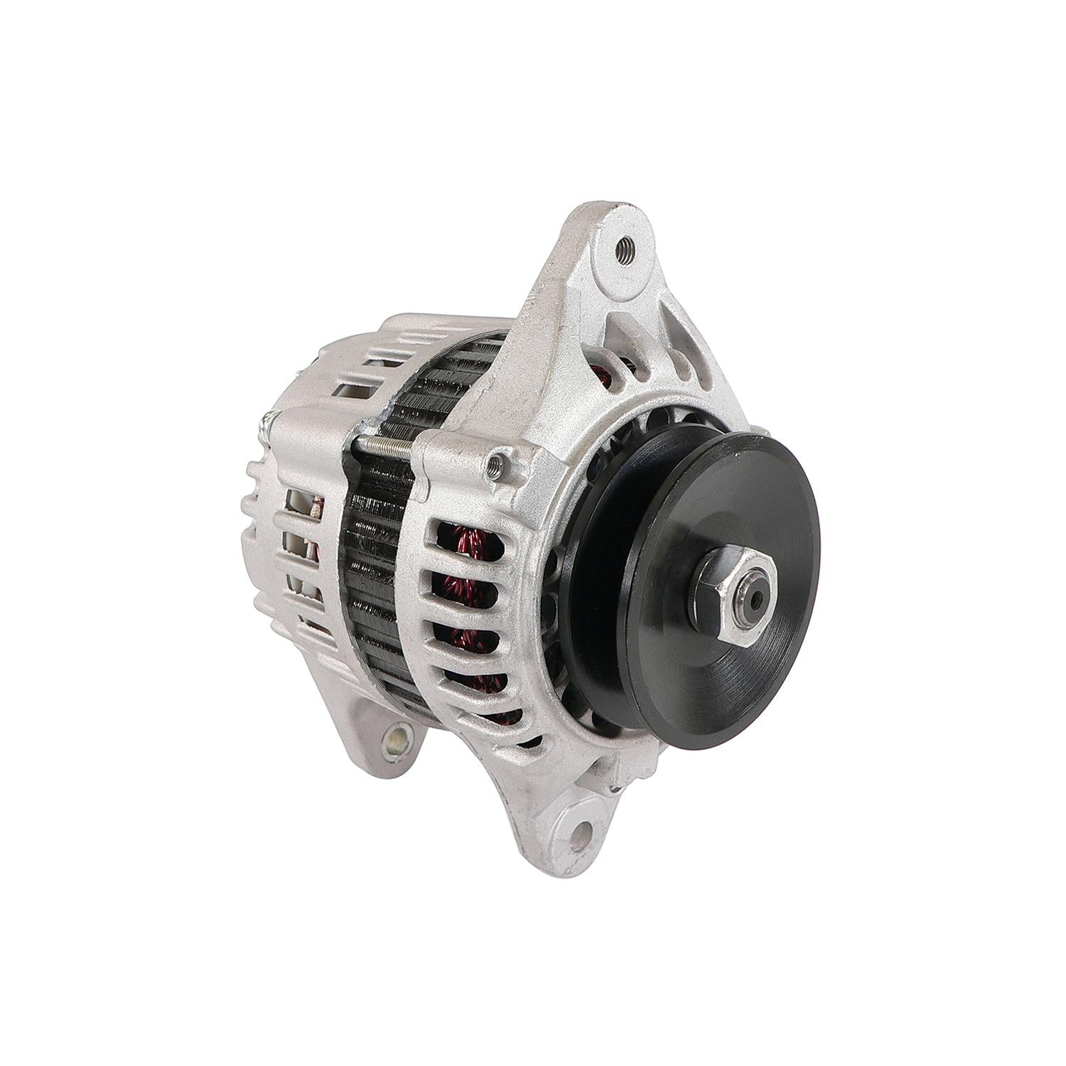 Quicksilver 8M6007519 Alternator, 12-Volt/40 Amp for Select John Deere, Yanmar, Hitachi Engines
