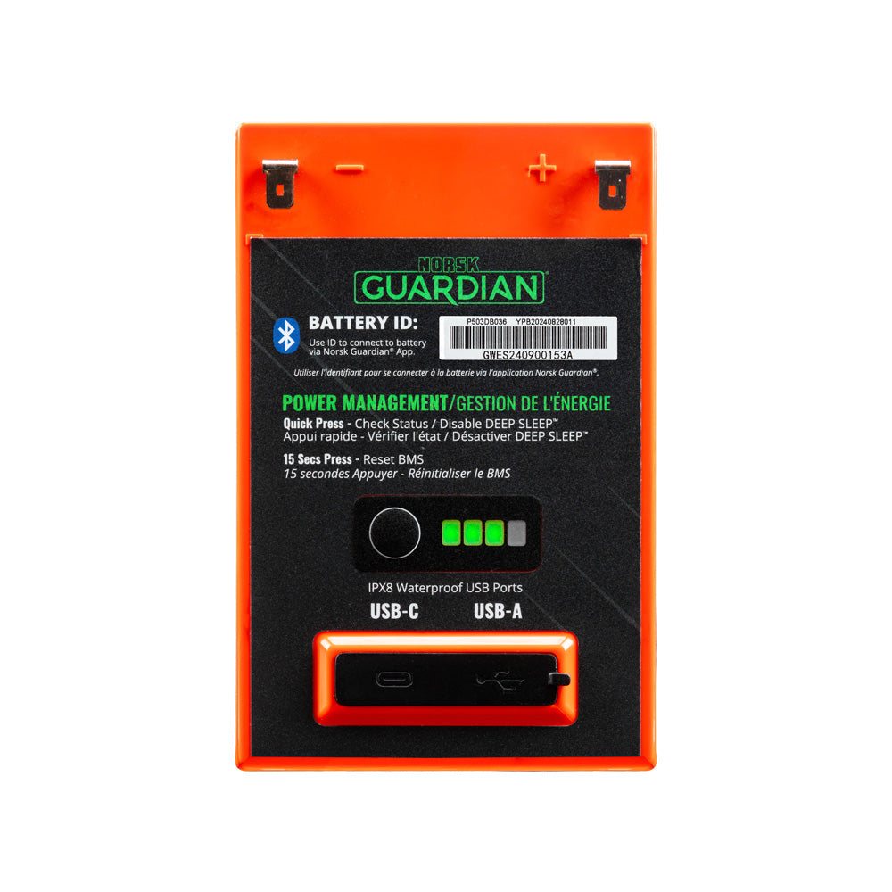Norsk 4.8V 30Ah Lithium-Ion Battery with Charger