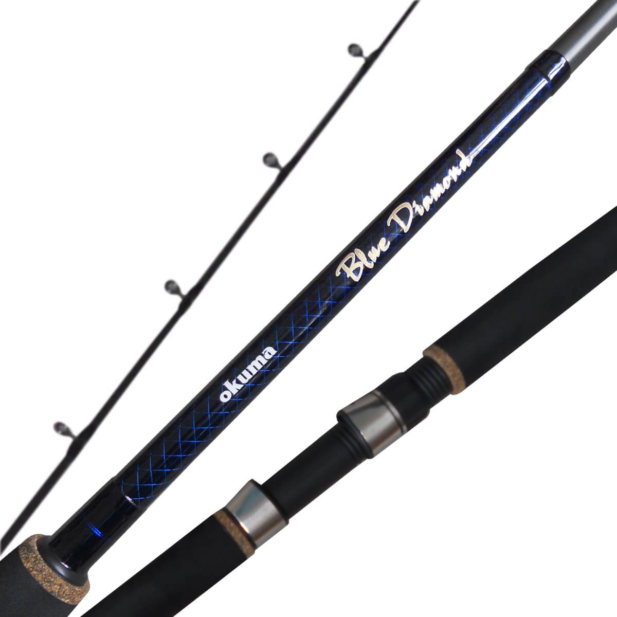 bdo blue fishing pole Okuma Blue Diamond "A" Casting Rod