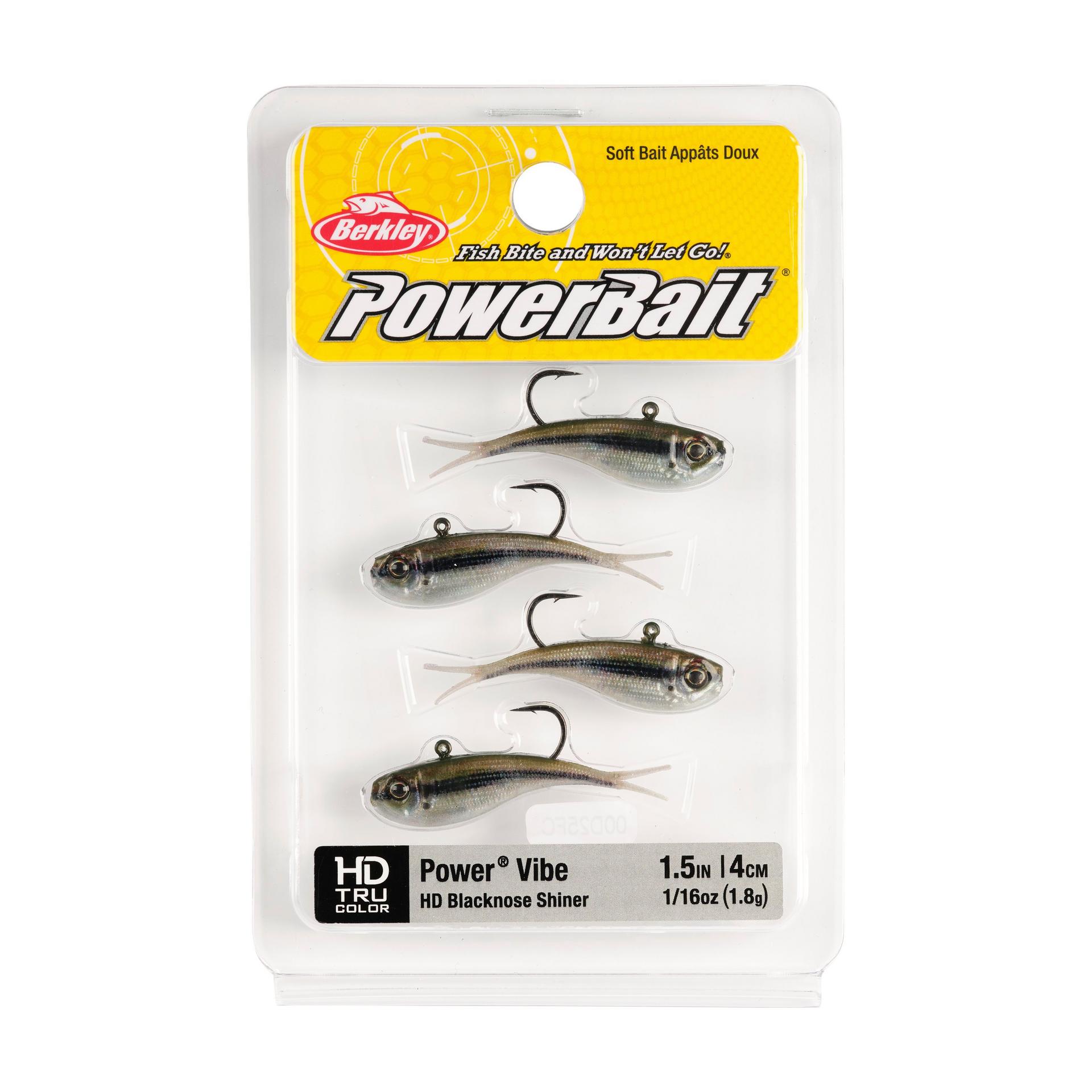 Berkley Powerbait 4インチシナモンブルーフレイク　大袋8個 Berkley PowerBait Power Vibe - Tackle Depot
