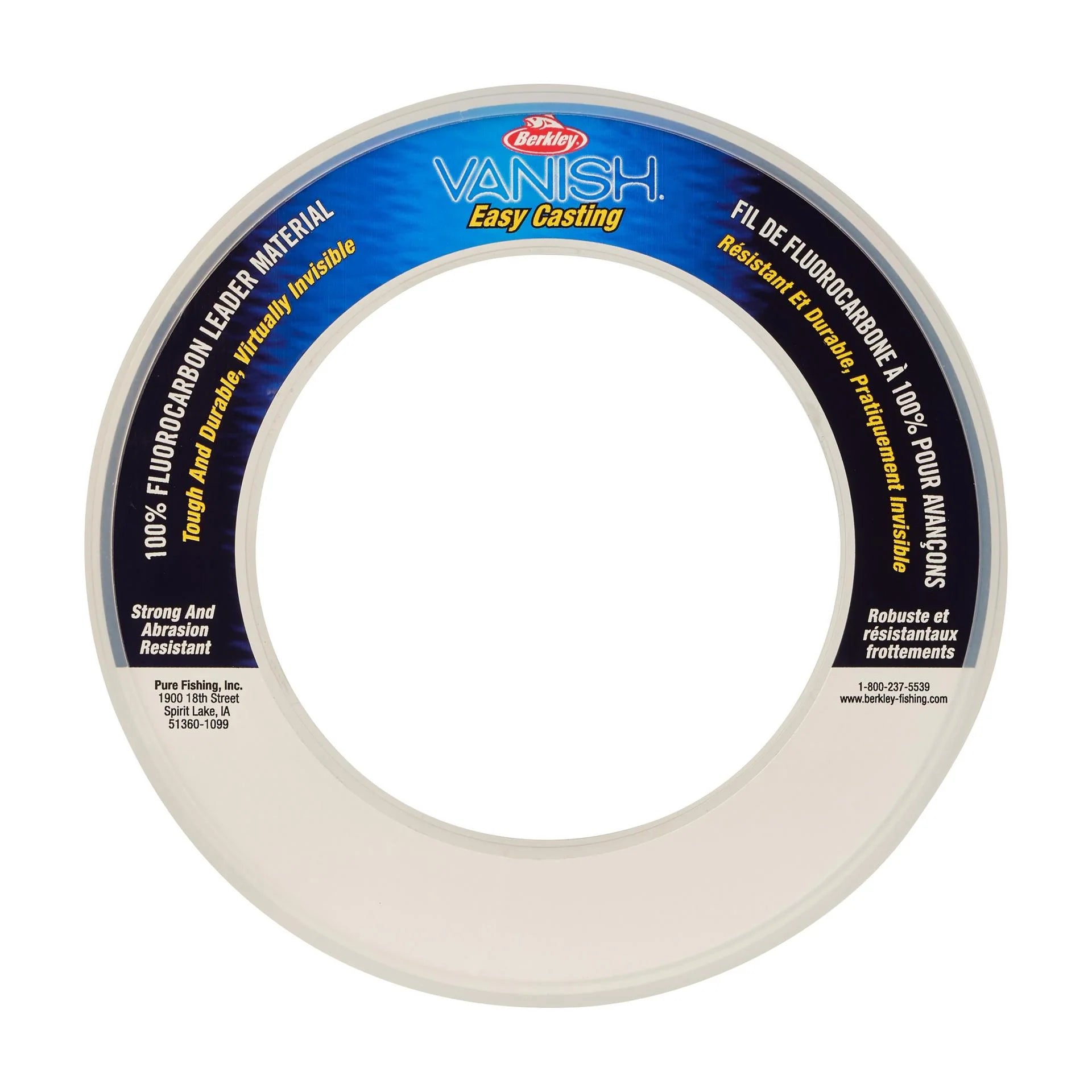 Berkley Vanish Fluorocarbon Leader Wrist Spool